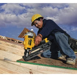 Factory Reconditioned Dewalt 20V MAX XR Dual Speed Lithium-Ion 30 Degrees Cordless Paper Collated Framing Nailer Kit (4 Ah)