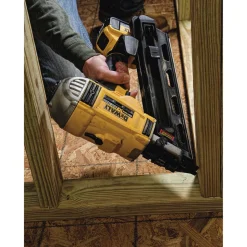 Factory Reconditioned Dewalt 20V MAX XR Dual Speed Lithium-Ion 30 Degrees Cordless Paper Collated Framing Nailer Kit (4 Ah)