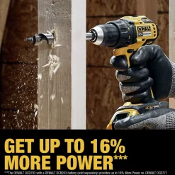 Factory Reconditioned Dewalt 20V MAX Lithium-Ion Brushless 1/2 in. Cordless Drill Driver Kit (2 Ah)