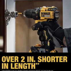 Factory Reconditioned Dewalt 20V MAX Lithium-Ion Brushless 1/2 in. Cordless Drill Driver Kit (2 Ah)
