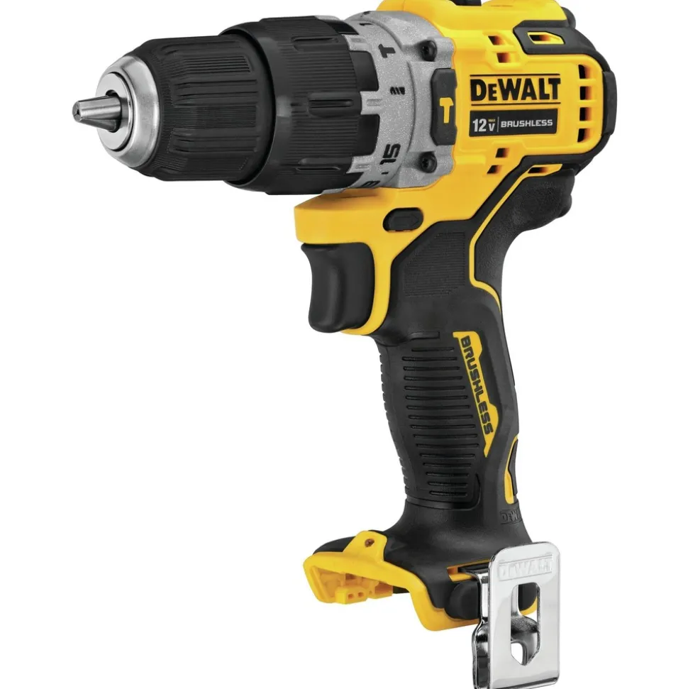 Factory Reconditioned Dewalt 12V MAX XTREME Brushless Lithium-Ion 3/8 in. Cordless Hammer Drill (Tool Only)