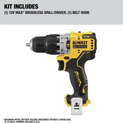 Factory Reconditioned Dewalt 12V MAX XTREME Brushless Lithium-Ion 3/8 in. Cordless Hammer Drill (Tool Only)