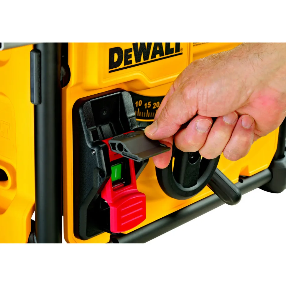 Factory Reconditioned Dewalt 120V 15 Amp Compact 8-1/4 in. Corded Jobsite Table Saw