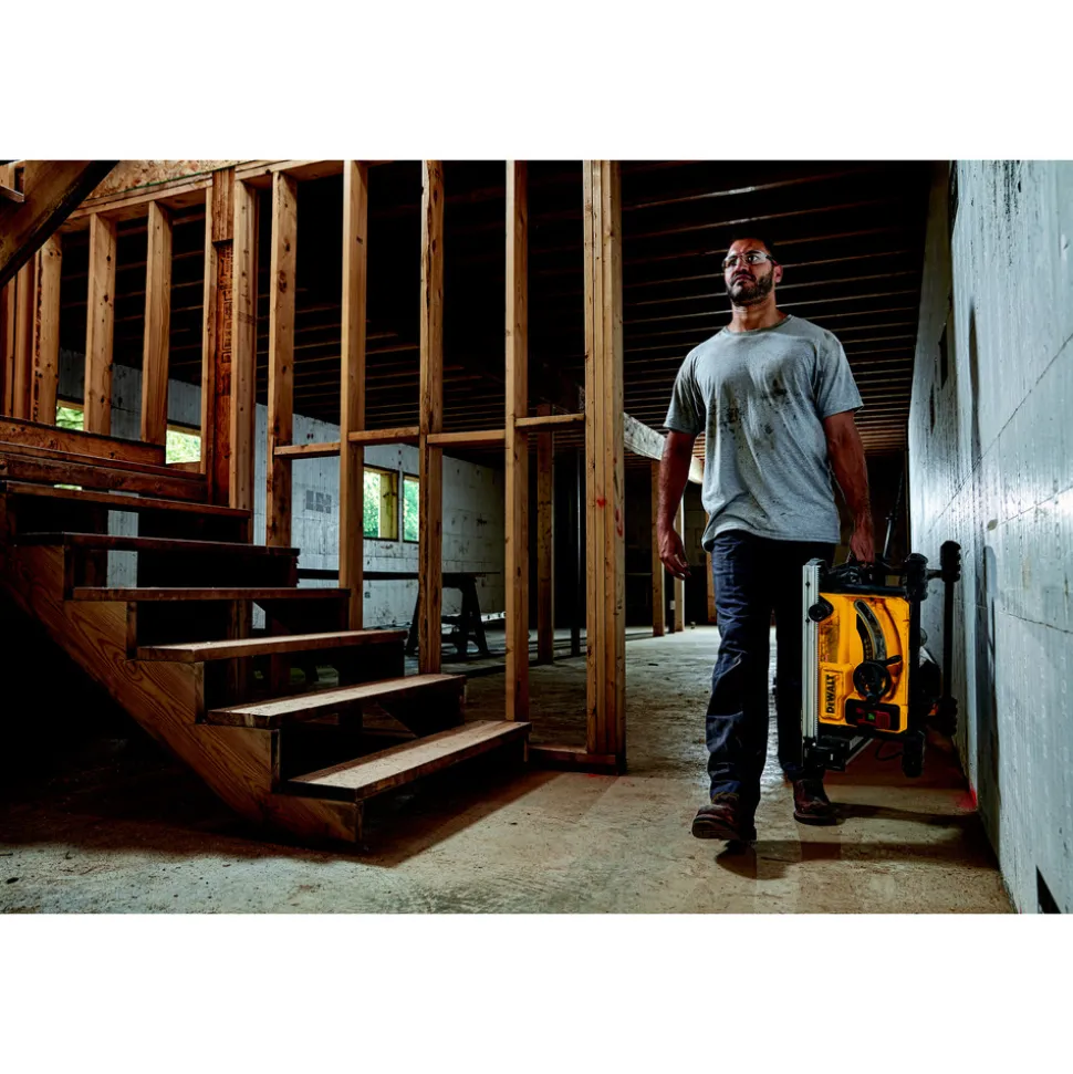 Factory Reconditioned Dewalt 120V 15 Amp Compact 8-1/4 in. Corded Jobsite Table Saw