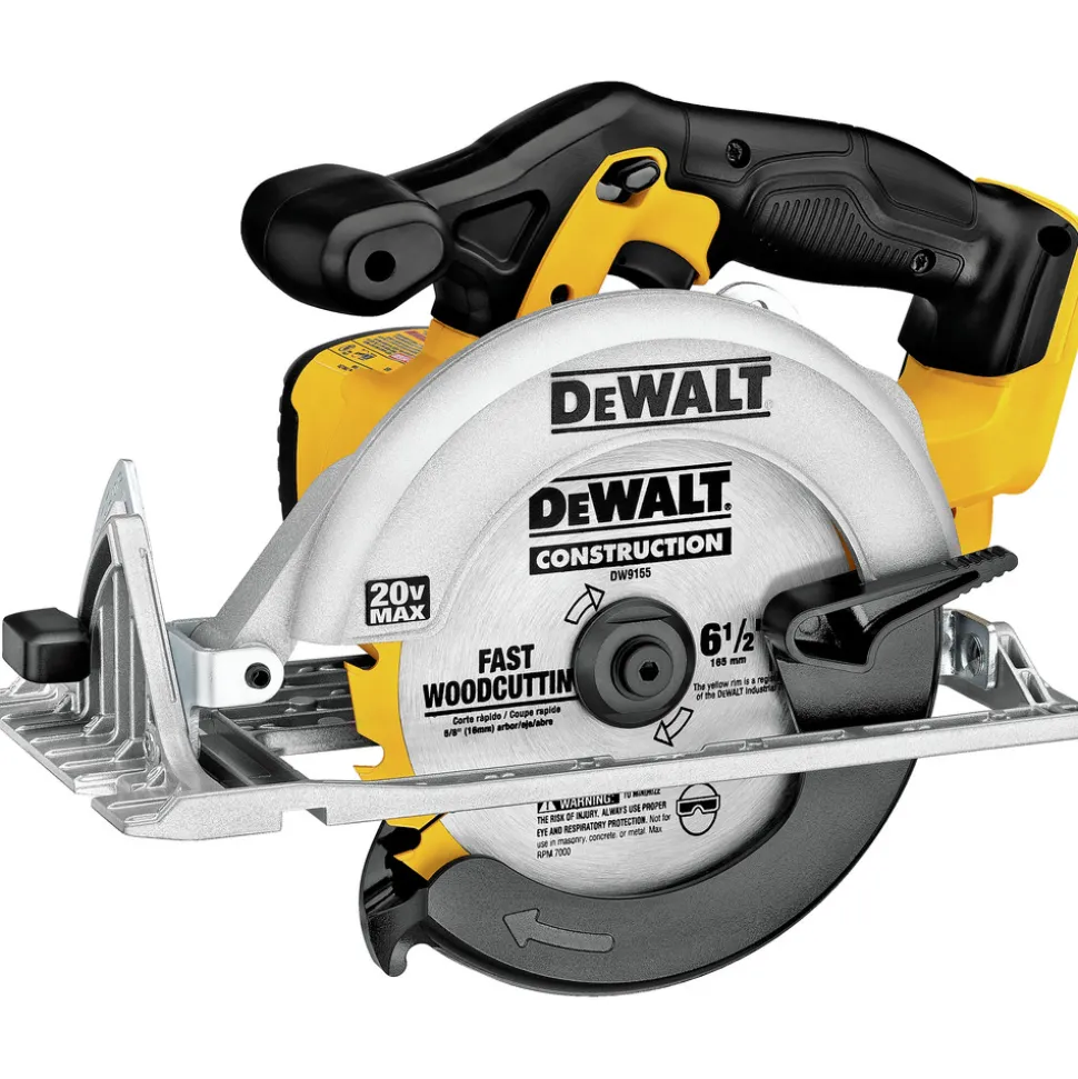 Factory Reconditioned Dewalt 20V MAX Lithium-Ion 6-1/2 in. Cordless Circular Saw (Tool Only)
