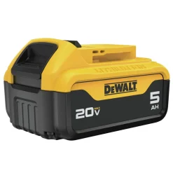 Factory Reconditioned Dewalt 20V MAX 5 Ah Lithium-Ion Batteries and 12V MAX - 20V MAX Charger Starter Kit