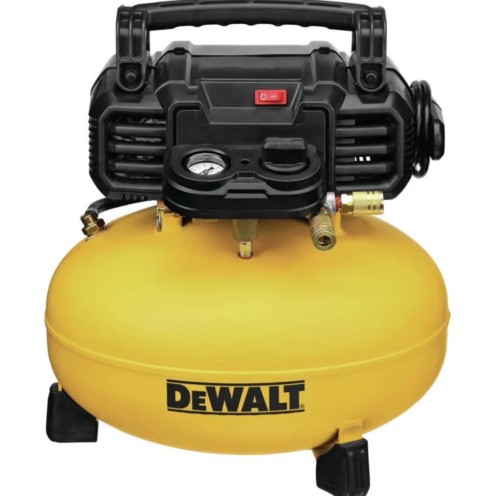 Factory Reconditioned Dewalt 18 Gauge 2-1/8 in. Pneumatic Brad Nailer and 0.9 HP 6 Gallon Oil-Free Pancake Compressor Combo Kit
