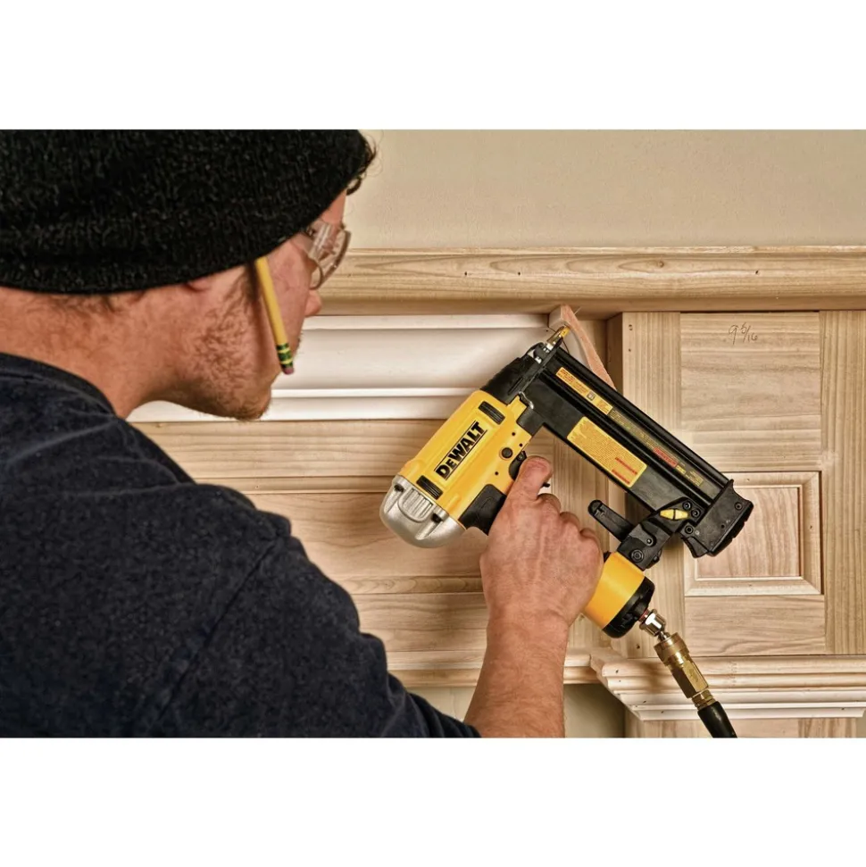 Factory Reconditioned Dewalt 18 Gauge 2-1/8 in. Pneumatic Brad Nailer and 0.9 HP 6 Gallon Oil-Free Pancake Compressor Combo Kit