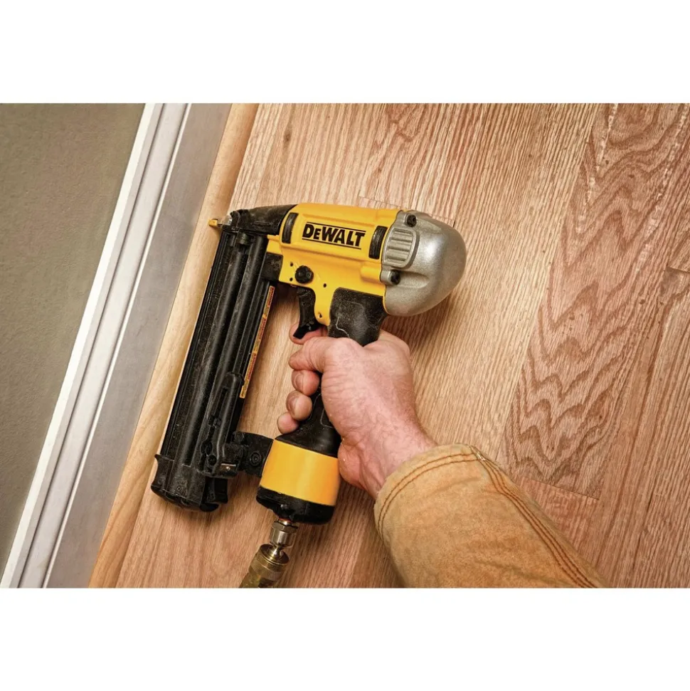 Factory Reconditioned Dewalt 18 Gauge 2-1/8 in. Pneumatic Brad Nailer and 0.9 HP 6 Gallon Oil-Free Pancake Compressor Combo Kit