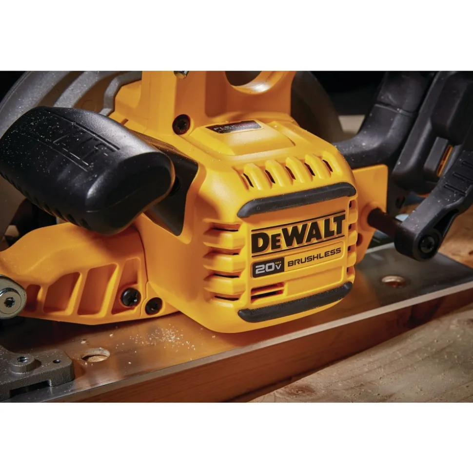 Factory Reconditioned Dewalt 20V MAX Brushless Lithium-Ion 7-1/4 in. Cordless Circular Saw with FLEXVOLT ADVANTAGE (Tool Only)