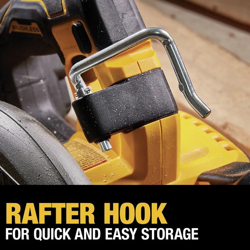 Factory Reconditioned Dewalt 20V MAX Brushless Lithium-Ion 7-1/4 in. Cordless Circular Saw with FLEXVOLT ADVANTAGE (Tool Only)