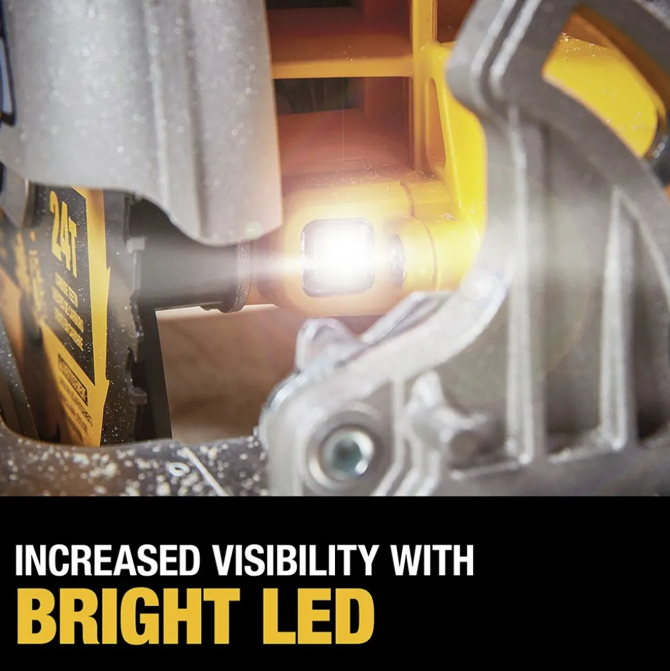 Factory Reconditioned Dewalt 20V MAX Brushless Lithium-Ion 7-1/4 in. Cordless Circular Saw with FLEXVOLT ADVANTAGE (Tool Only)