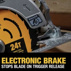 Factory Reconditioned Dewalt 20V MAX Brushless Lithium-Ion 7-1/4 in. Cordless Circular Saw with FLEXVOLT ADVANTAGE (Tool Only)