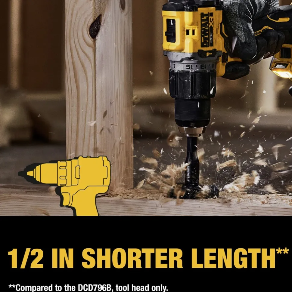 Factory Reconditioned Dewalt 20V MAX XR Brushless Lithium-Ion 4-Tool Combo Kit (1.7 Ah/5 Ah)