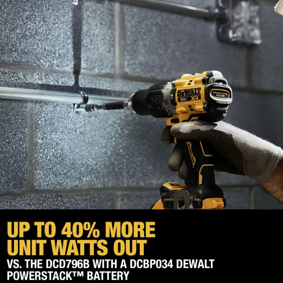 Factory Reconditioned Dewalt 20V MAX XR Brushless Lithium-Ion 4-Tool Combo Kit (1.7 Ah/5 Ah)