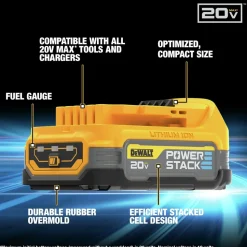 Factory Reconditioned Dewalt 20V MAX XR Brushless Lithium-Ion 4-Tool Combo Kit (1.7 Ah/5 Ah)