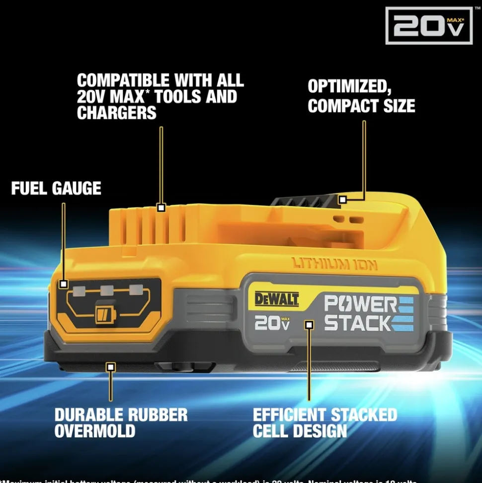 Factory Reconditioned Dewalt 20V MAX XR Brushless Lithium-Ion 4-Tool Combo Kit (1.7 Ah/5 Ah)