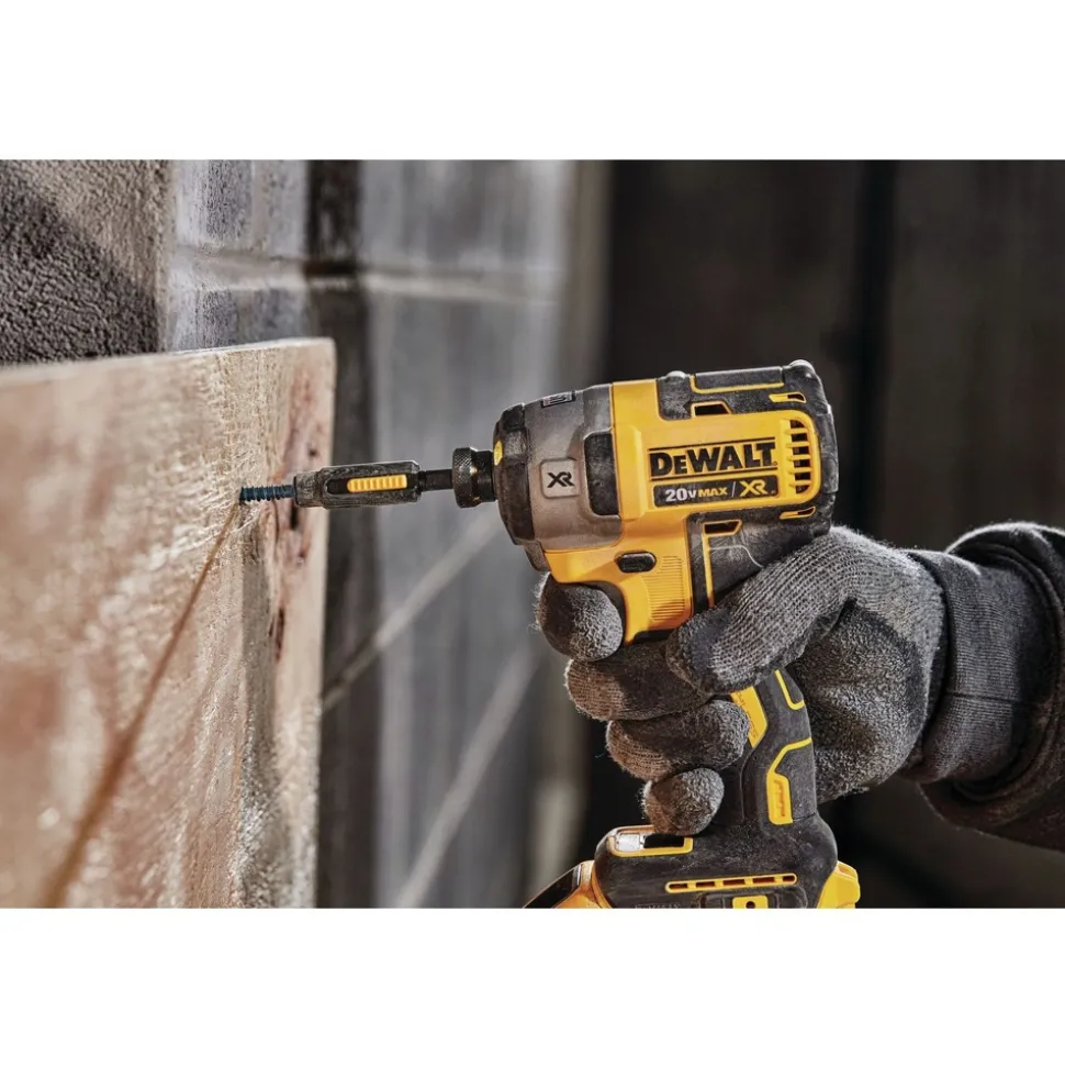 Factory Reconditioned Dewalt 20V MAX XR Brushless Lithium-Ion 4-Tool Combo Kit (1.7 Ah/5 Ah)