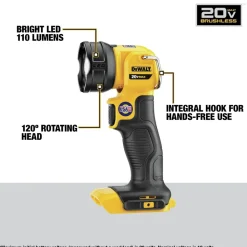 Factory Reconditioned Dewalt 20V MAX XR Brushless Lithium-Ion 4-Tool Combo Kit (1.7 Ah/5 Ah)
