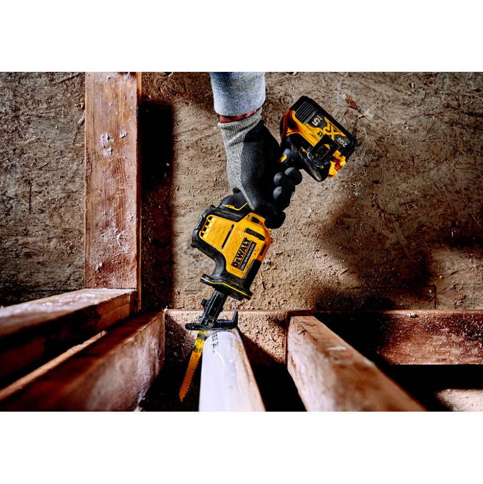 Factory Reconditioned Dewalt 20V MAX ATOMIC One-Handed Lithium-Ion Cordless Reciprocating Saw (Tool Only)