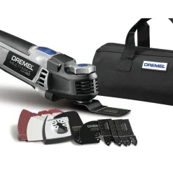 Factory Reconditioned Dremel Multi-Max 5 Amp Tool-Less Oscillating Tool Kit with Accessory Set