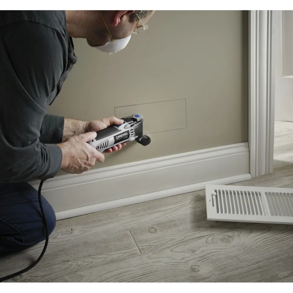 Factory Reconditioned Dremel 120V 3.5 Amp Variable Speed Corded Oscillating Multi-Tool Kit