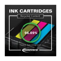 Factory Reconditioned Innovera 190 Page-Yield Remanufactured Ink Replacement for 63 (F6U62AN) - Black