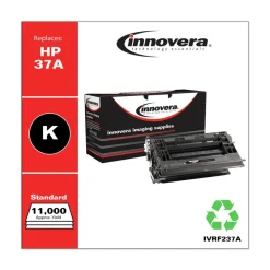 Factory Reconditioned Innovera IVRF237A 11000 Page-Yield Remanufactured Toner Replacement for 37A (CF237A) - Black