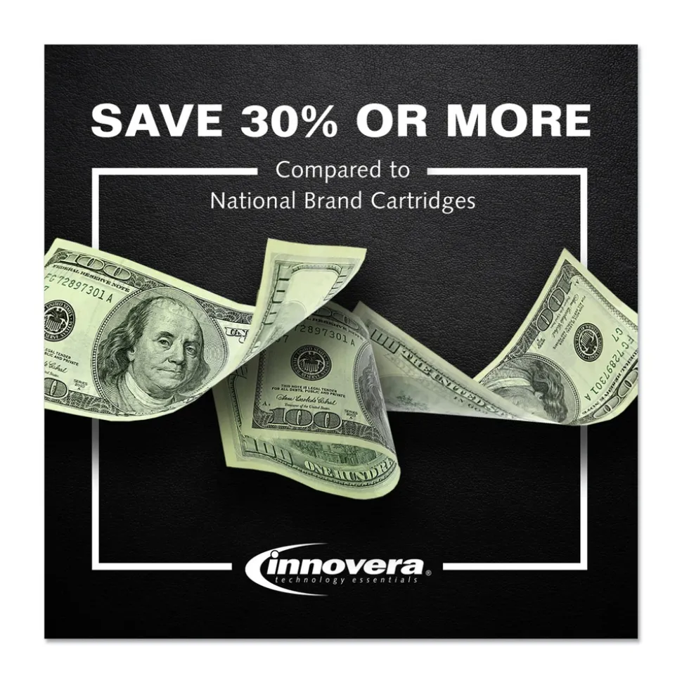 Factory Reconditioned Innovera IVRF237A 11000 Page-Yield Remanufactured Toner Replacement for 37A (CF237A) - Black