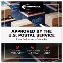 Factory Reconditioned Innovera 1600 Page-Yield Remanufactured Toner Replacement for 17A - Black