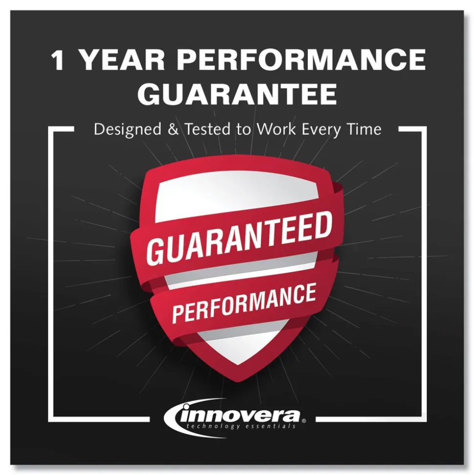 Factory Reconditioned Innovera 2500 Page-Yield Remanufactured High-Yield Toner Replacement for 202X (CF502X) - Yellow