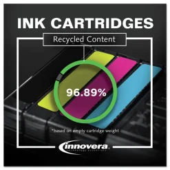 Factory Reconditioned Innovera 600 Page-Yield Remanufactured High-Yield Ink Replacement for C2P05AN - Black