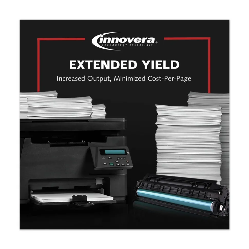 Factory Reconditioned Innovera Remanufactured 9,500 Page-Yield Replacement High-Yield Toner for 508X (CF361X) - Cyan
