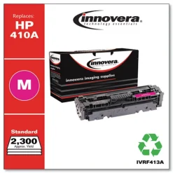 Factory Reconditioned Innovera Remanufactured 2,300 Page-Yield Replacement Toner for 410A (CF413A) - Magenta