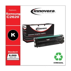 Factory Reconditioned Innovera 6000 Page-Yield Remanufactured Black Toner Replacement for C2620