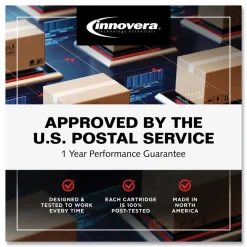 Factory Reconditioned Innovera IVRTN433BK 4500 Page-Yield Remanufactured High-Yield Toner Replacement for TN433BK - Black