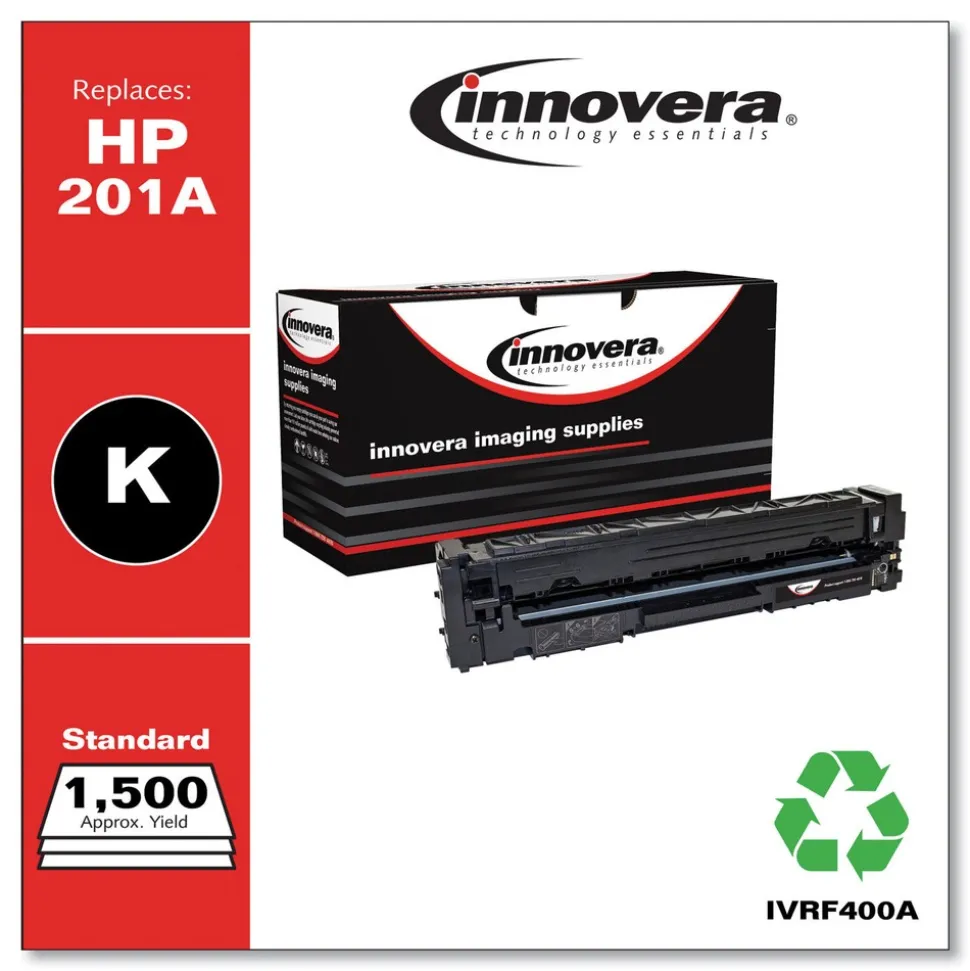 Factory Reconditioned Innovera Remanufactured 1500 Page-Yield 201A Toner - Black