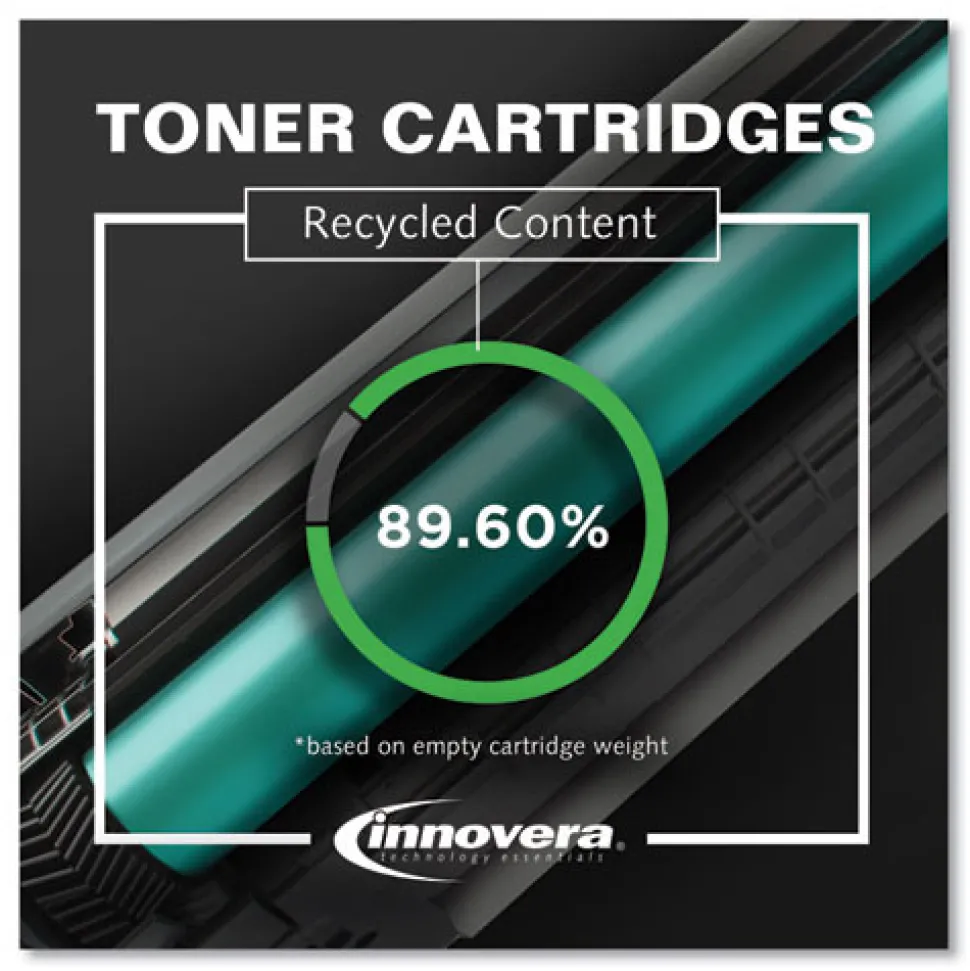 Factory Reconditioned Innovera 9000 Page-Yield Remanufactured High-Yield Toner Replacement for 26X (CF226X) - Black