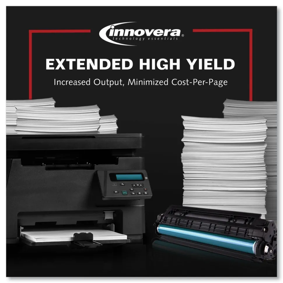 Factory Reconditioned Innovera Remanufactured 25000 Page High Yield Toner Cartridge - Black