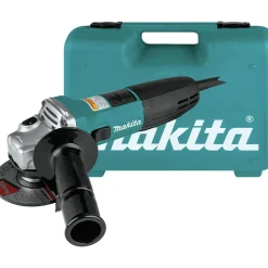 Factory Reconditioned Makita 4 in. Slide Switch Angle Grinder with Tool Case