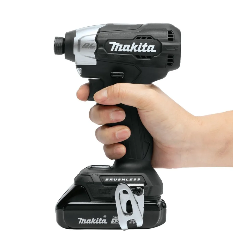 Factory Reconditioned Makita 18V LXT Brushless Lithium-Ion Cordless Sub-Compact Drill Driver and Impact Driver Combo Kit (1.5 Ah)