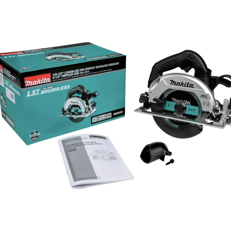 Factory Reconditioned Makita 18V LXT Li-Ion Sub-Compact Brushless Cordless 6-1/2 in. Circular Saw (Tool Only)