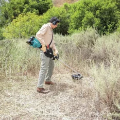 Factory Reconditioned Makita 18V X2 (36V) LXT Brushless Lithium-Ion Cordless String Trimmer Kit with 2 Batteries (5 Ah)
