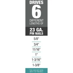 Factory Reconditioned Makita XTP02Z-R 18V LXT Lithium-Ion Cordless 23 Gauge Pin Nailer (Tool Only)