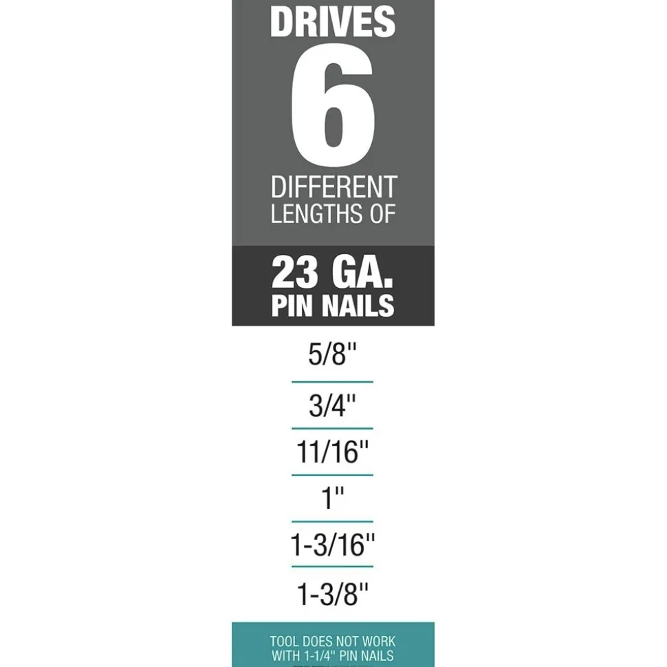 Factory Reconditioned Makita XTP02Z-R 18V LXT Lithium-Ion Cordless 23 Gauge Pin Nailer (Tool Only)