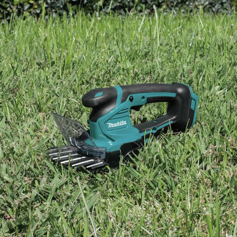 Factory Reconditioned Makita 18V LXT Lithium‑Ion Brushed 6‑5/16 in. Cordless Grass Shear (Tool Only)