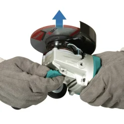 Factory Reconditioned Makita 18V LXT X-LOCK Paddle Switch Brushless Lithium-Ion 4-1/2 in. / 5 in. Cordless Angle Grinder with AFT (Tool Only)