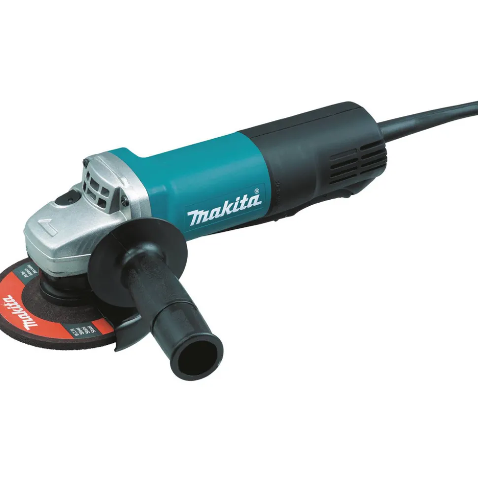 Factory Reconditioned Makita 4-1/2 in. Paddle Switch AC/DC Angle Grinder