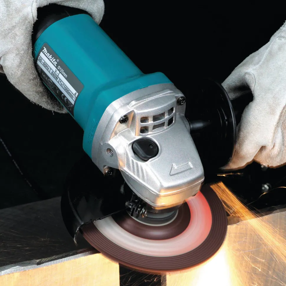 Factory Reconditioned Makita 4-1/2 in. Paddle Switch AC/DC Angle Grinder