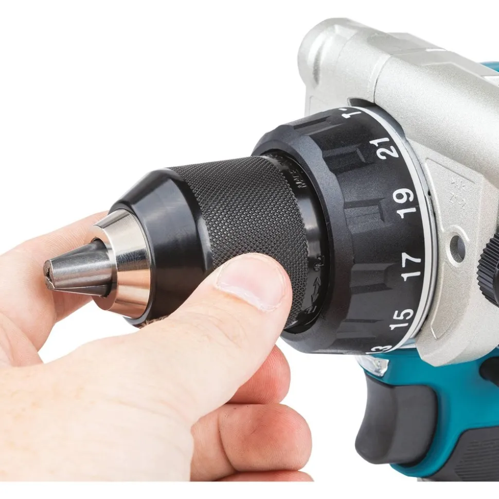 Factory Reconditioned Makita 18V LXT Brushless Lithium-Ion 1/2 in. Cordless Hammer Drill Driver (Tool Only)